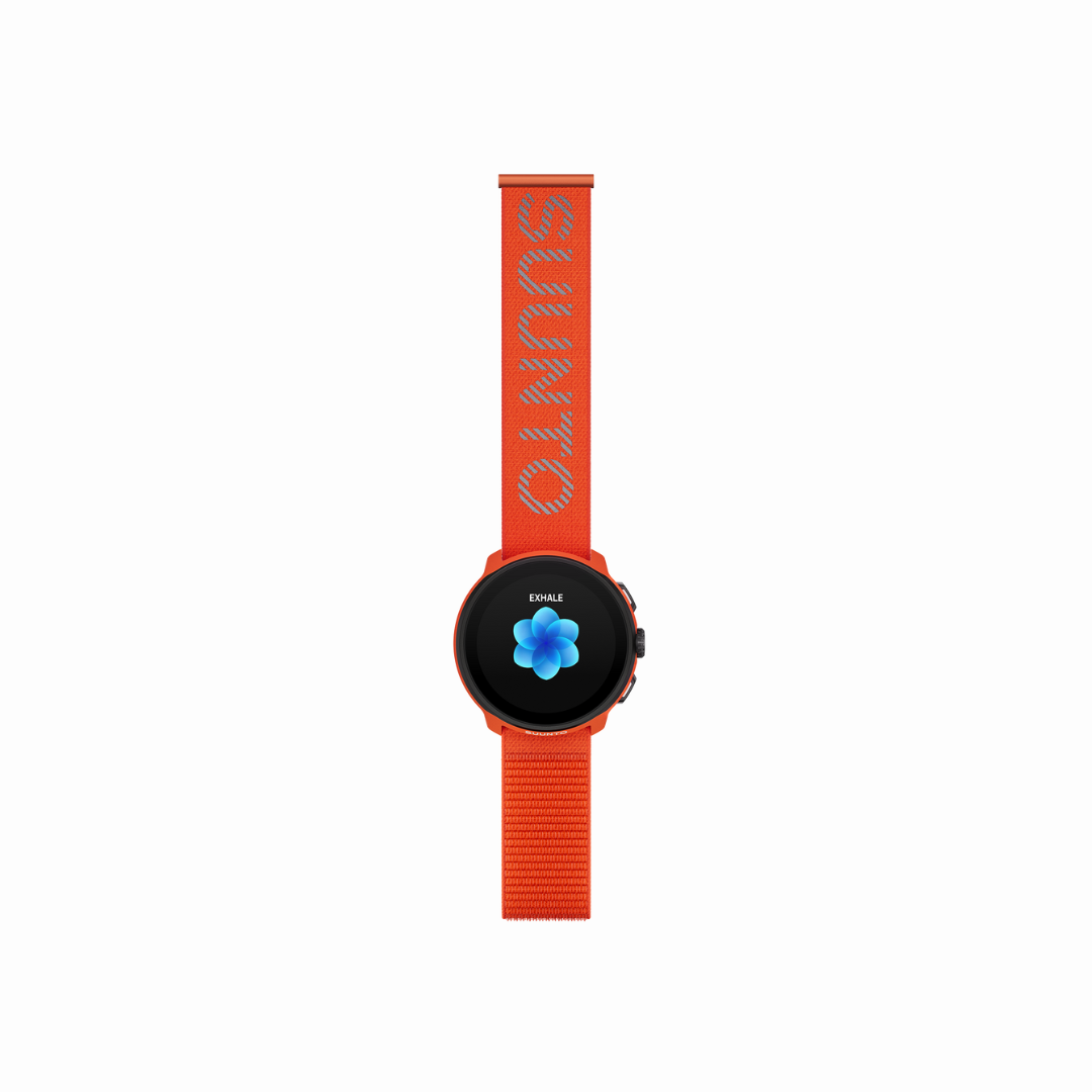 Correa De Velcro Suunto 22 ATH7 - Talla S+M, Color Lima, Para Suunto Ocean, Vertical, Race, 9 Peak Pro